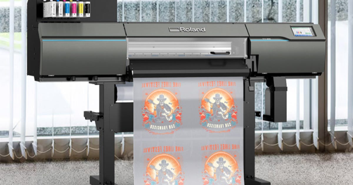 Roland DG TY-300: The Future of Direct-to-Film Printing