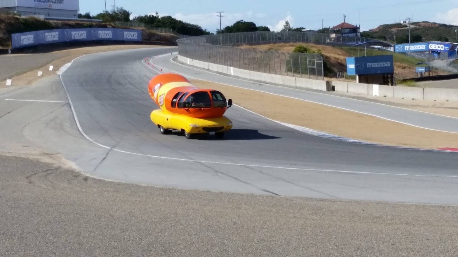 When the Wienermobile went racing - by Brendan Talian