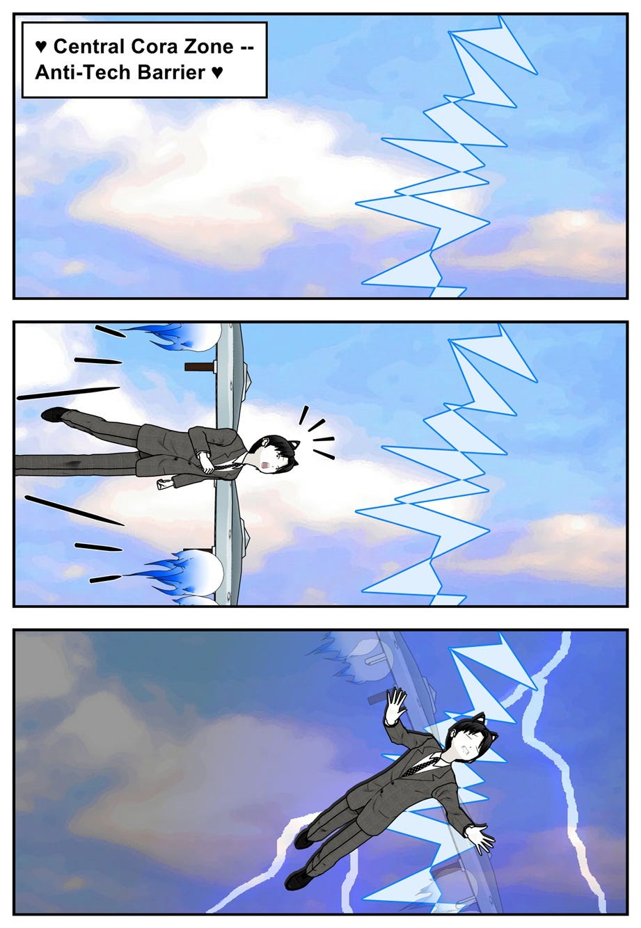 Central Cora Zone — Anti-Tech Barrier