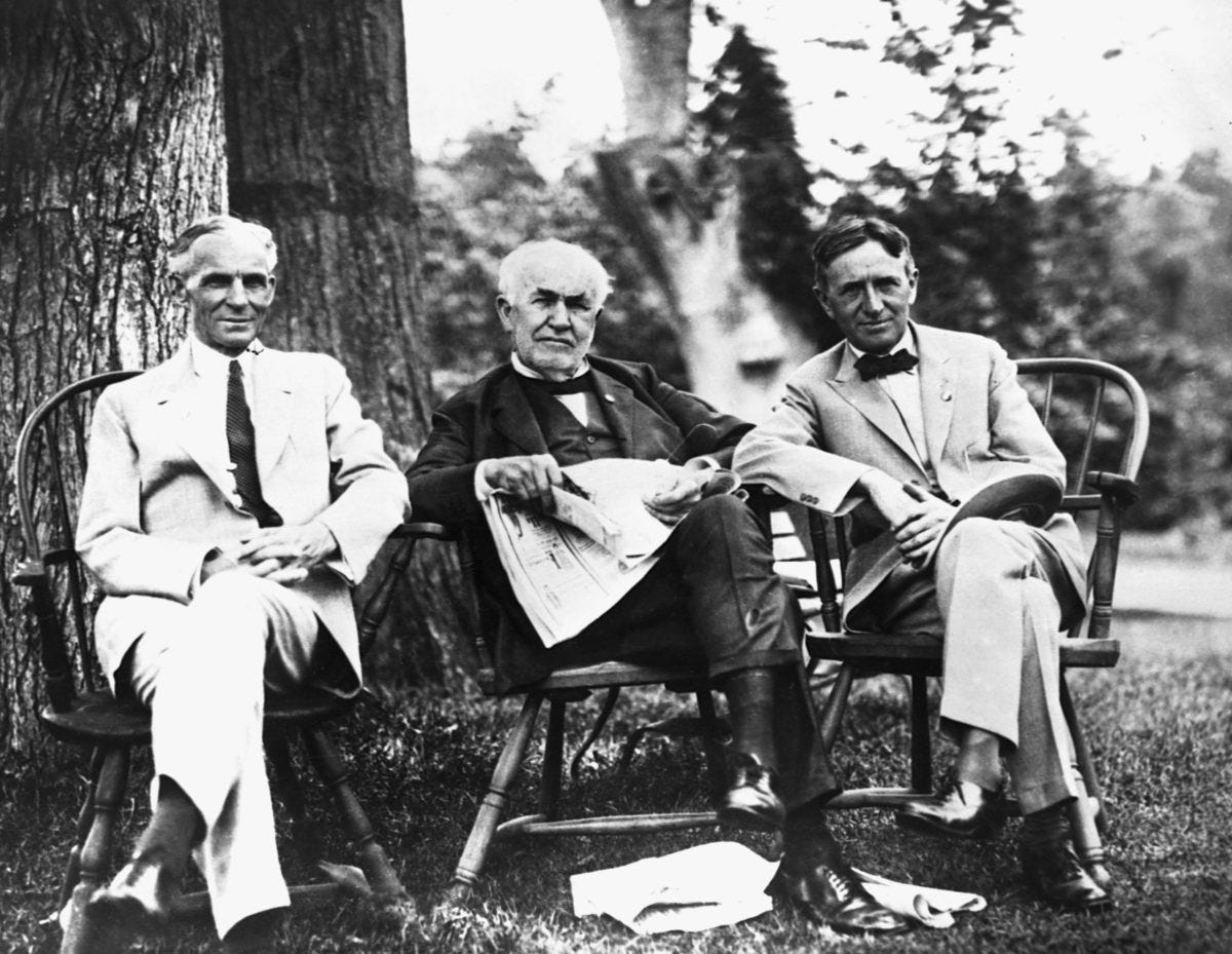 Henry Ford, Thomas Edison, and Harvey Firestone Were the Original RV  Enthusiasts