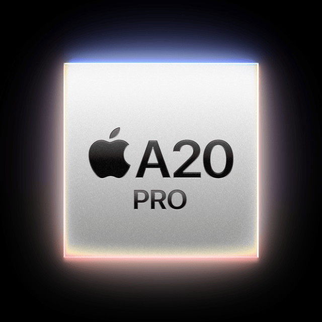 Featuring a new 6-core CPU, 7-core GPU, and Dual 16-core Neural Engine, A20 Pro is a powerhouse for pro performance. Featuring a new 6-core CPU, 7-core GPU, and Dual 16-core Neural Engine, A20 Pro is a powerhouse for pro performance.