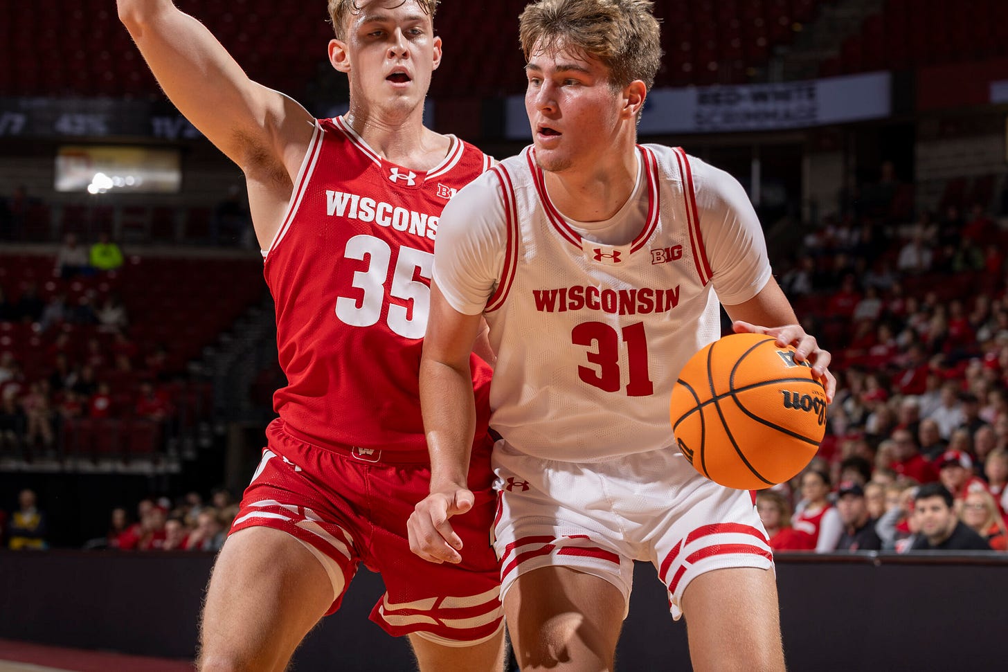 Wisconsin Badgers basketball forward, Nolan Winter