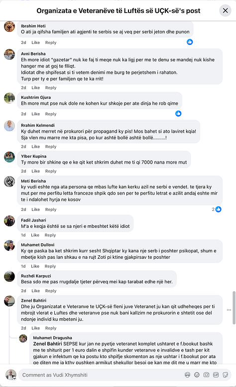 The Thread Beneath the Post of War Veterans Organisation of Kosovo