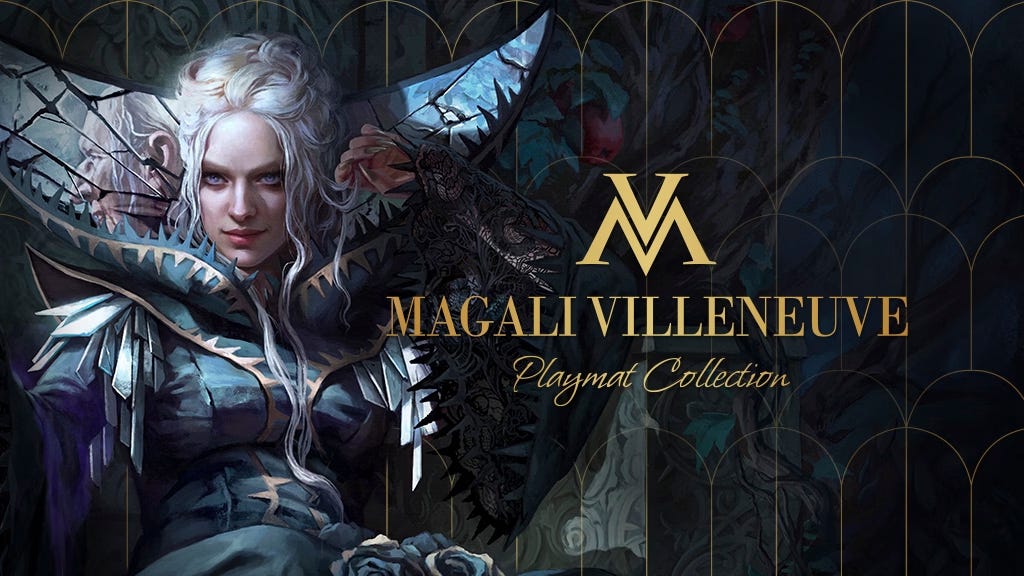 LAUNCHED: Magali Villeneuve Playmat Collection