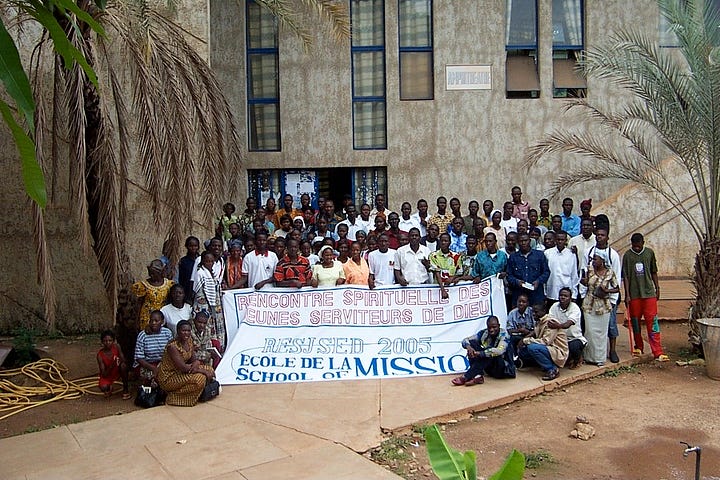 Leaders & Learners of 'Assemblée Evangélique de Pentecôte (AEP) · Jeunes Serviteurs de Dieu (JSD) · Léo · Ougadougou · 2002 · 2005 · 2008