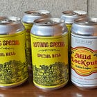 Canadian beer is sold in cans made with aluminum from the USA