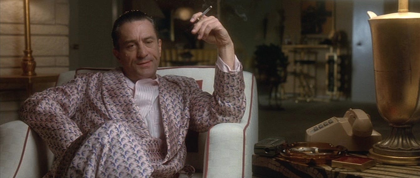 Casino - De Niro's Pink Robe » BAMF Style