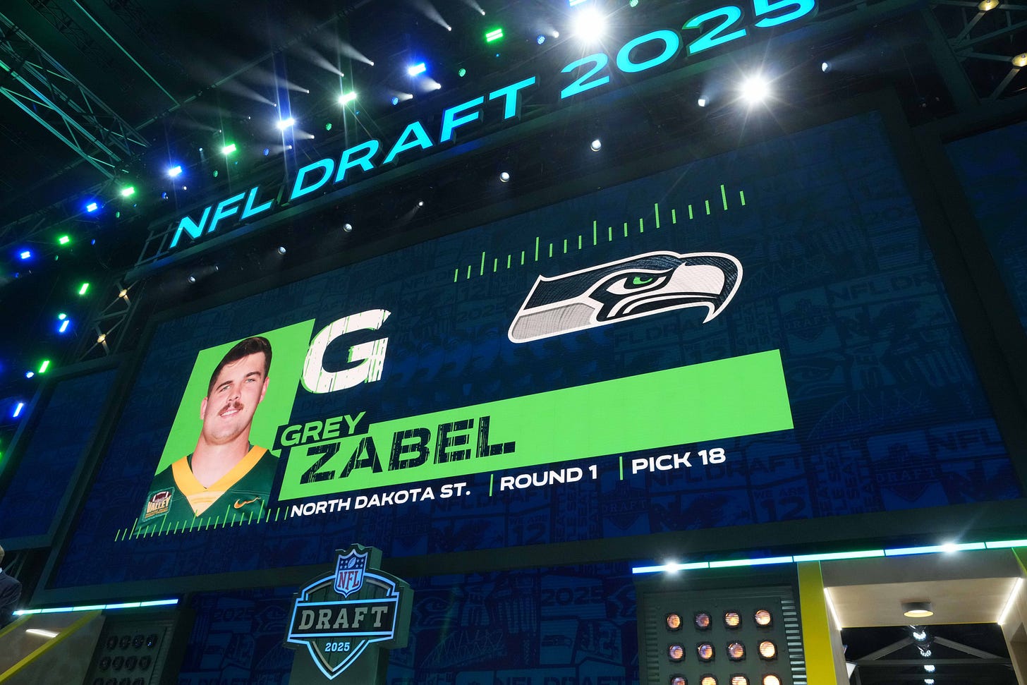 Rookie jersey numbers revealed for Seattle Seahawks 2025 draft class |  Field Gulls