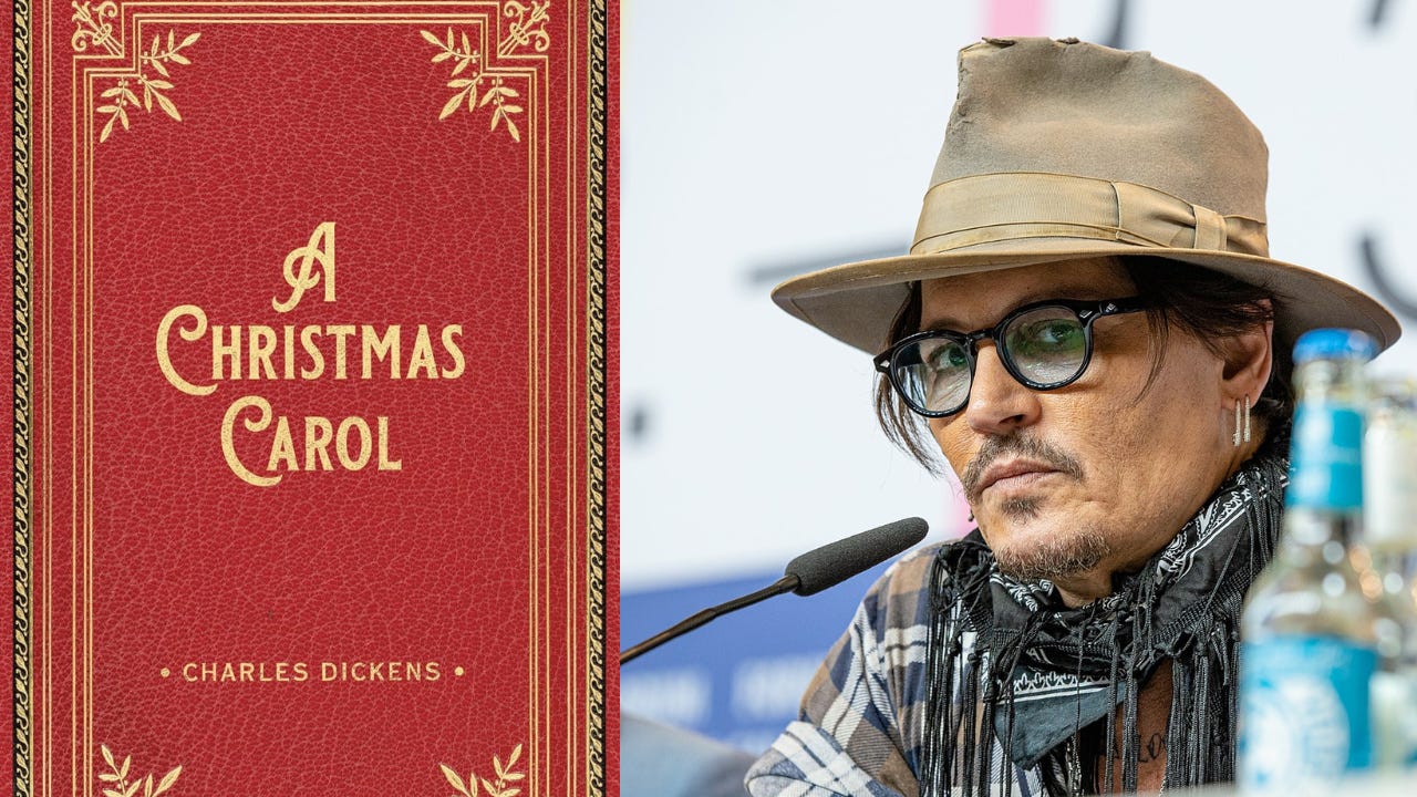 Ebenezer Stack Johnny Depp To Star As Ebenezer Scrooge In New Adaptation Of 'A ...