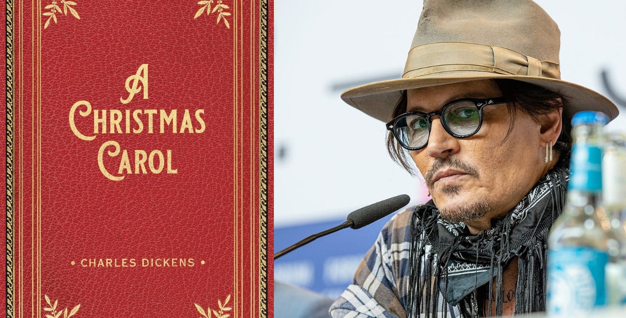 Johnny Depp To Star As Ebenezer Scrooge In New Adaptation Of 'A Christmas Carol'