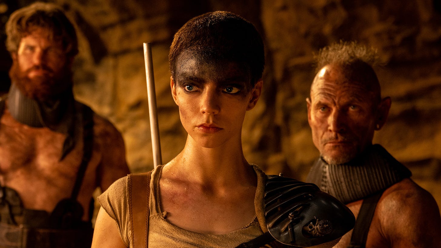 Anya Taylor-Joy as the title character in Furiosa