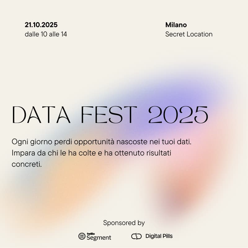 Immagine di copertina per Data Fest 2025