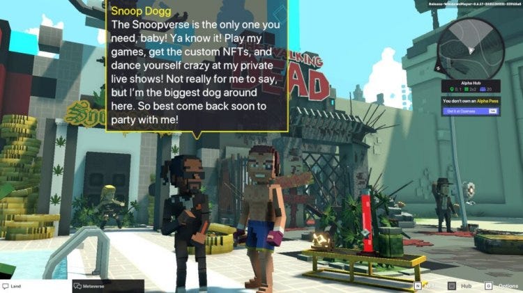 Snoop Dogg's virtual mansion