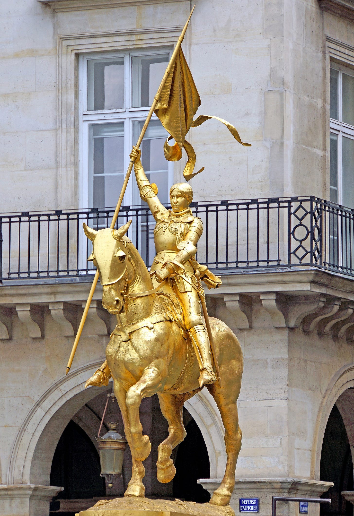 Statue équestre de Jeanne d'Arc, Paris