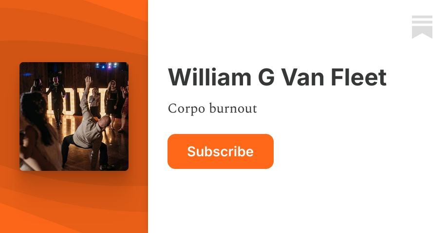 William G Van Fleet | Substack