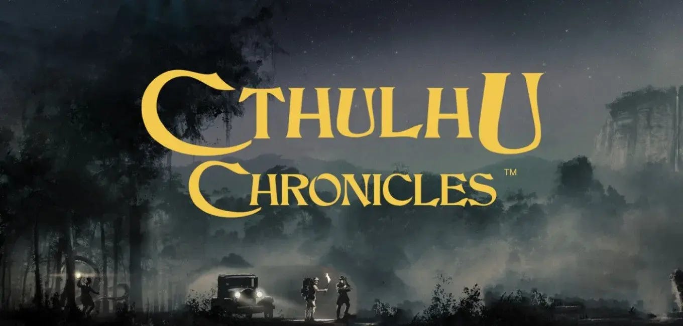 Cthulhu chronicles mobile rpg horror game best free games narrative fiction new choose your own adventure story