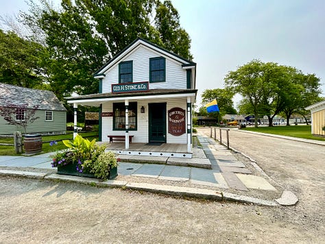 house, trees, railings, interior