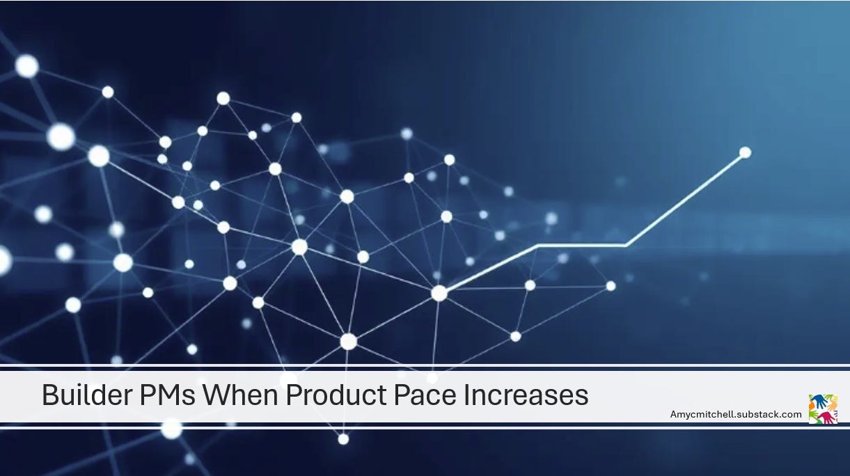 When product pace increases, interfaces collapse.