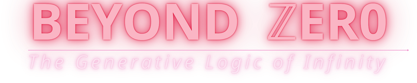 About Beyond Zero: The Generative Logic of Infinity About Beyond Zero: The Generative Logic of Infinity