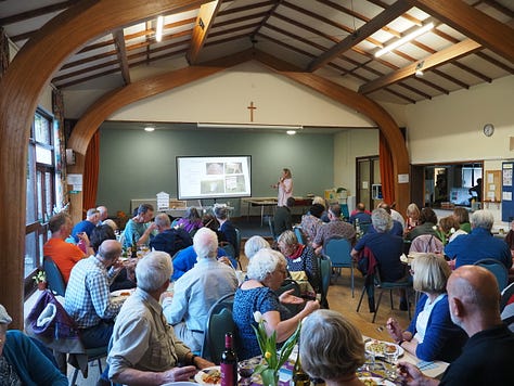 Gallery showing beekeeping talk