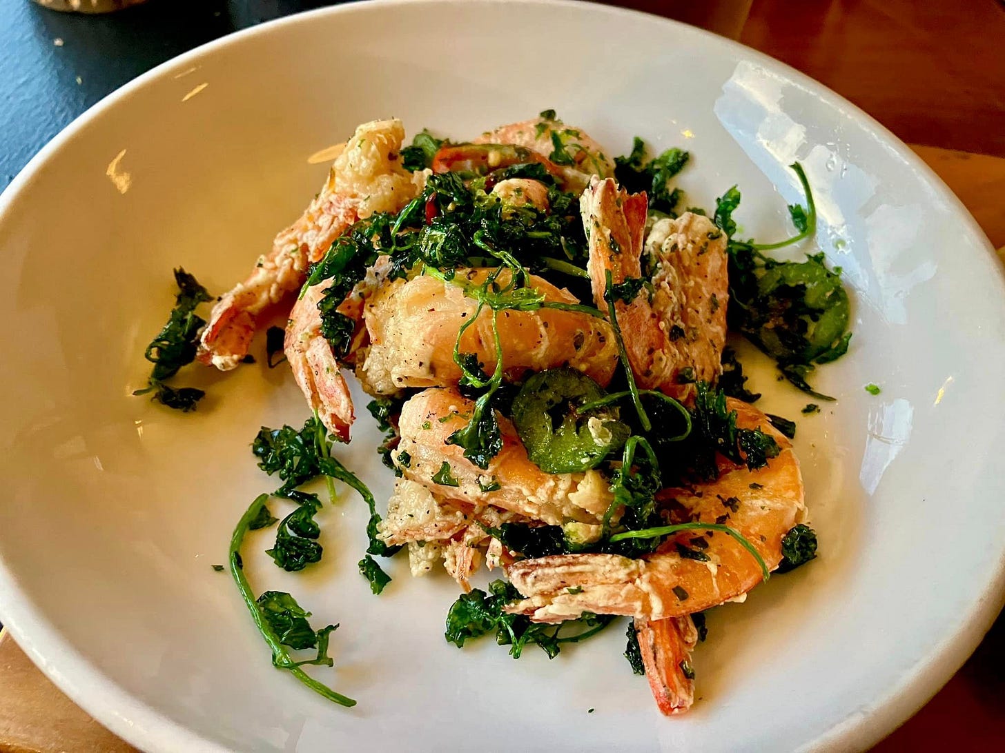 May be an image of shrimp