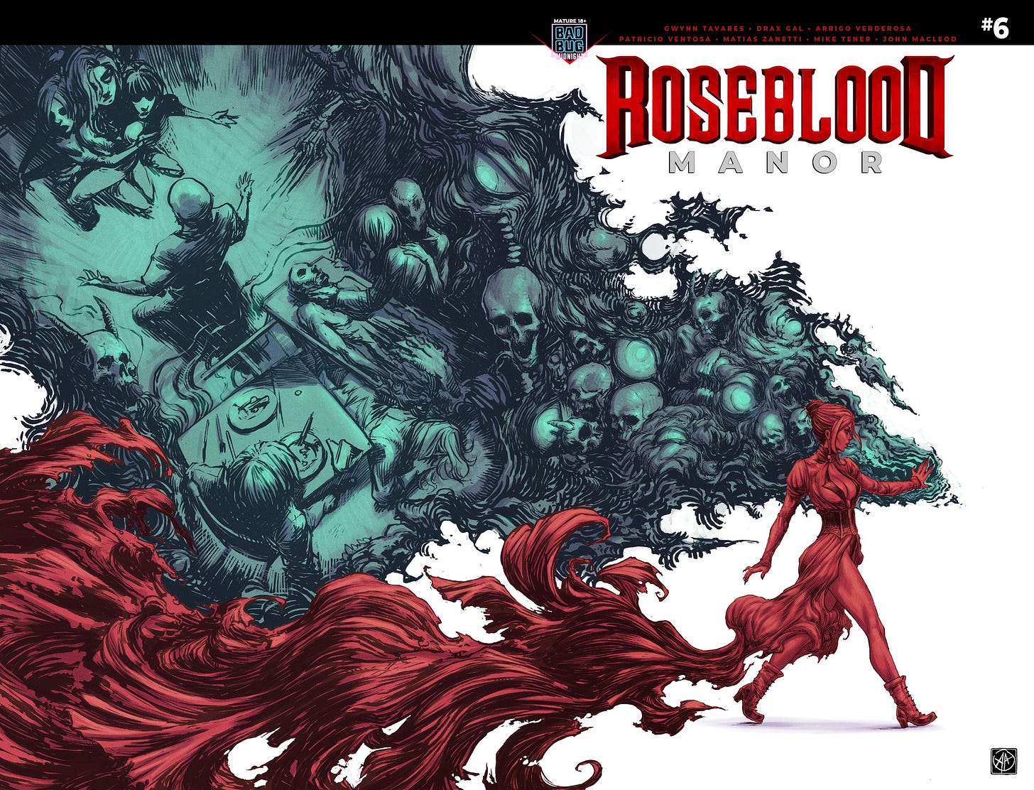 May be a graphic of text that says '0 ROSEBLOOO MANOR' May be a graphic of text that says '0 ROSEBLOOO MANOR'