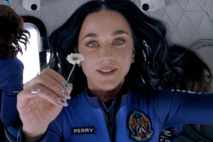 Gracias, Katy Perry, por viajar al espacio – jenesaispop.com