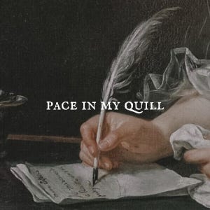 pace in my quill