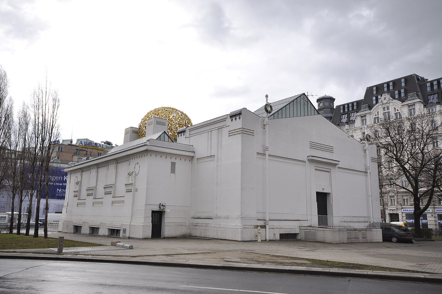 The Secession building in Vienna, designed by Joseph Maria Olbrich and completed in 1898.
