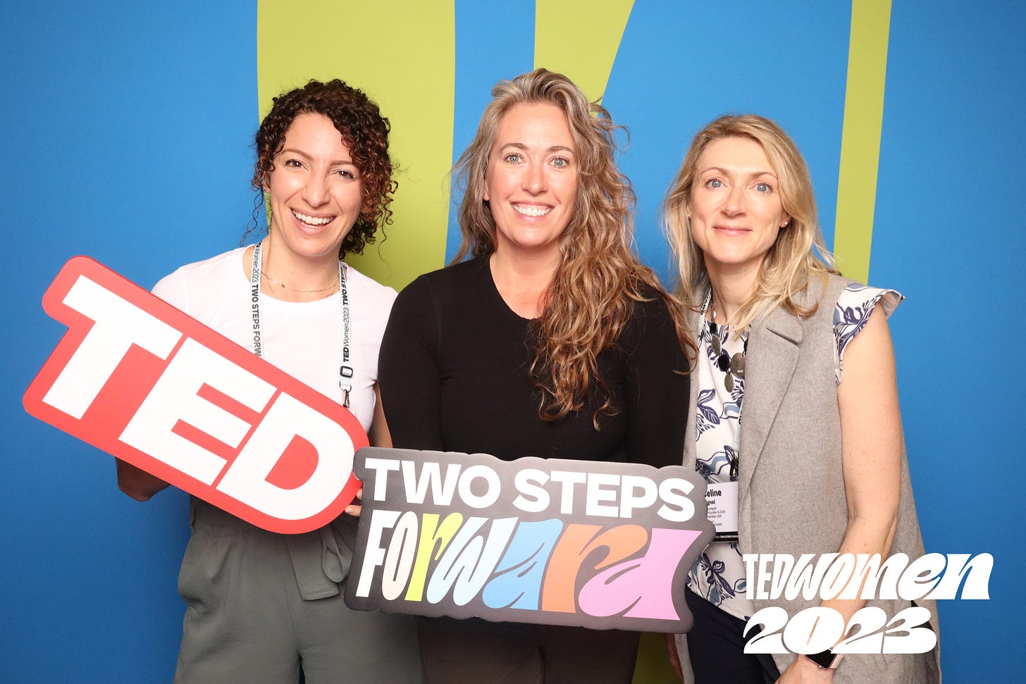 Friends at TEDWomen 2023