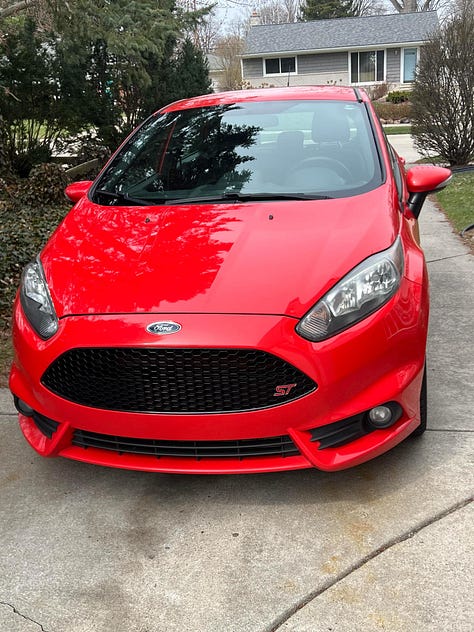 Molten Orange 2016 Ford Fiesta ST