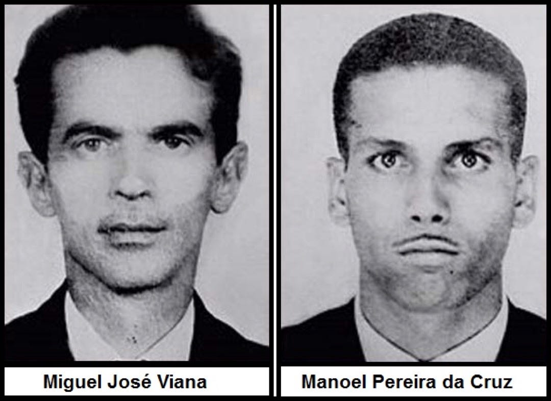 By Brazilian government - http://it.wikipedia.org/wiki/File:Manoel_Pereira_da_Cruz_e_Miguel_Jos%C3%A9_Viana.jpg, Public Domain, Link By Brazilian government - http://it.wikipedia.org/wiki/File:Manoel_Pereira_da_Cruz_e_Miguel_Jos%C3%A9_Viana.jpg, Public Domain, Link