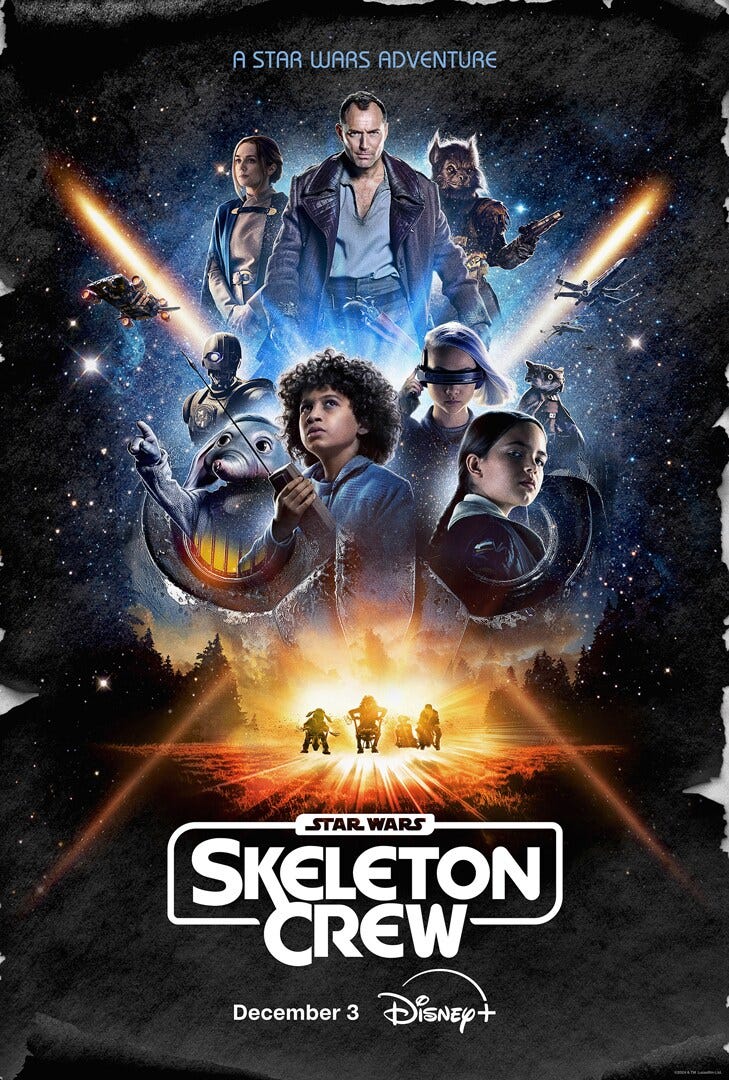 Star Wars: Skeleton Crew payoff key art Star Wars: Skeleton Crew payoff key art