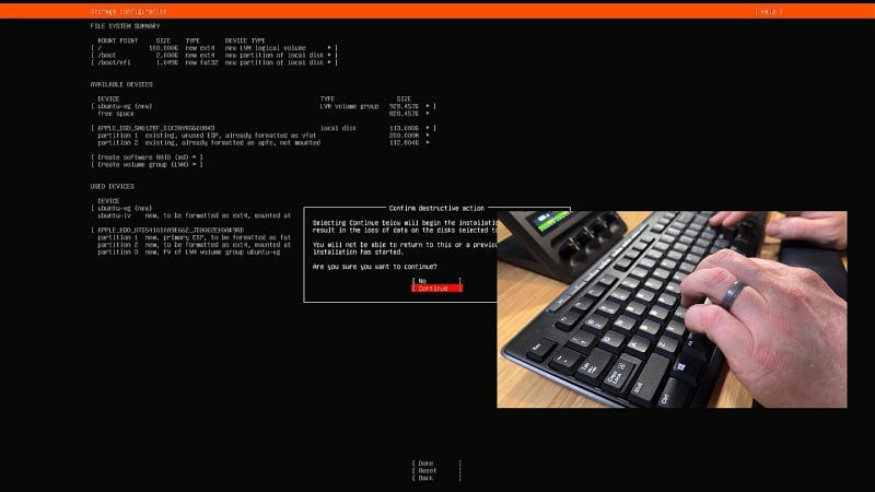 Confirm delete hard drive
