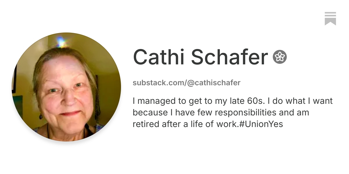 Cathi Schafer | Substack