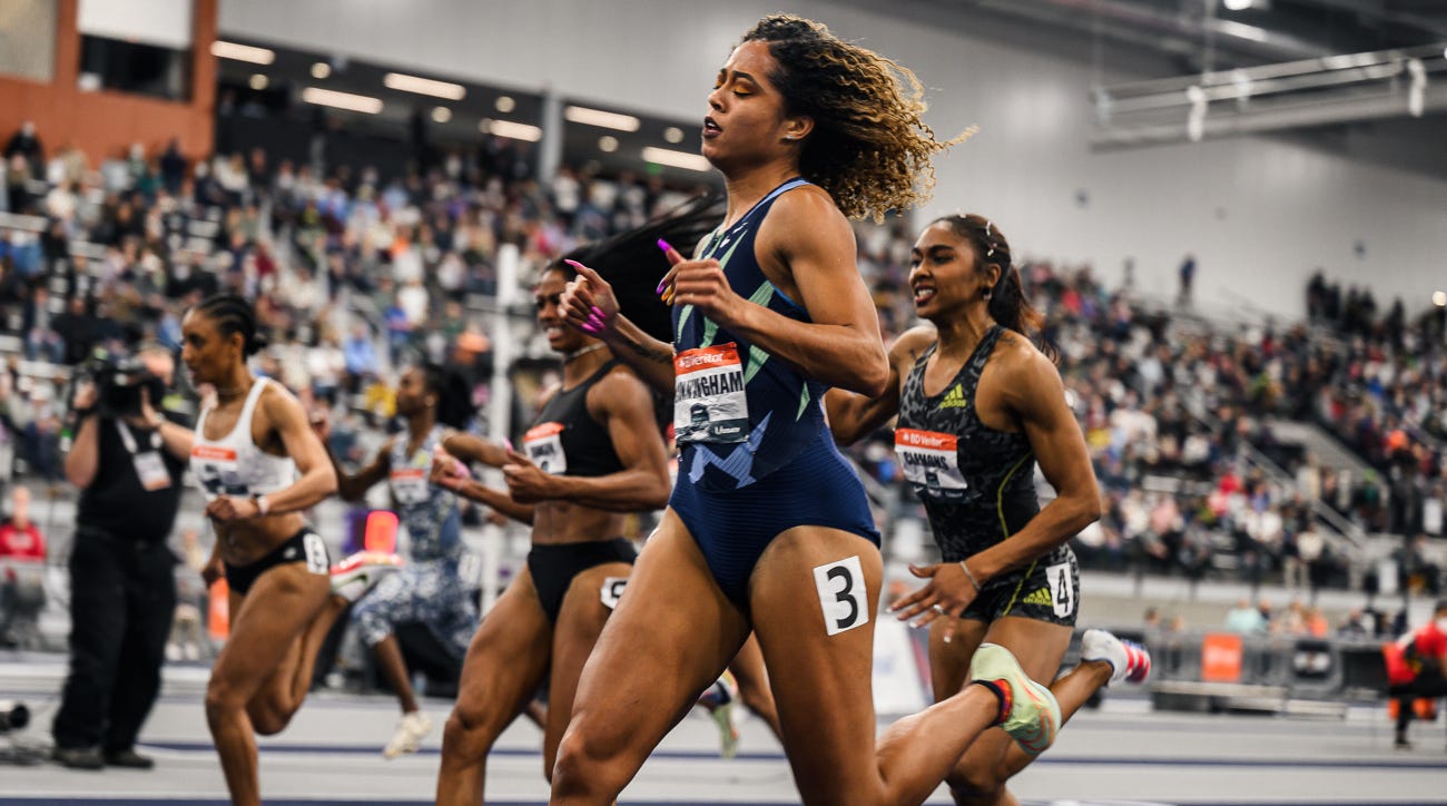 gabbi cunningham hurdles usa track and field