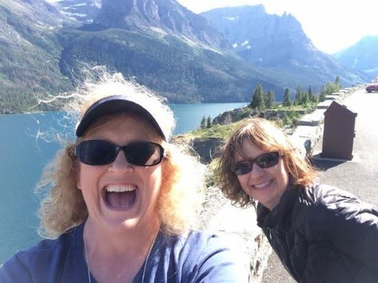 ACK me and kellee at st mary lake ACK me and kellee at st mary lake