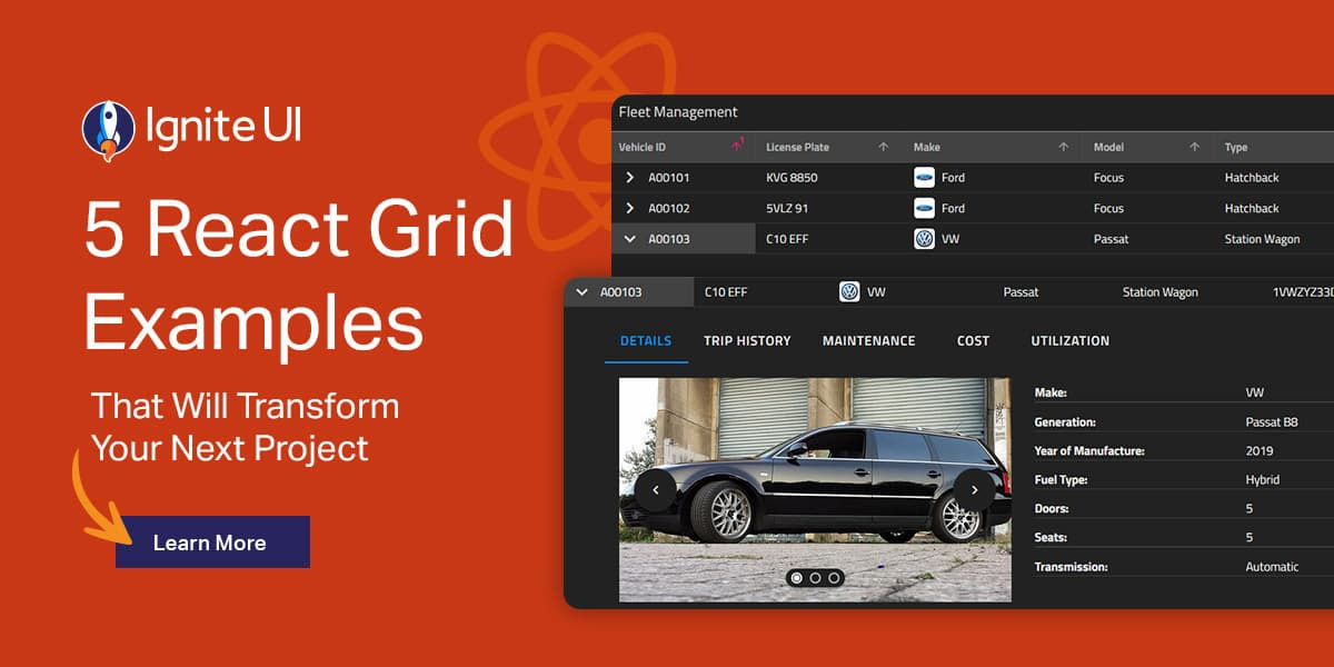 5 React Grid Examples to Transform Your Next Project