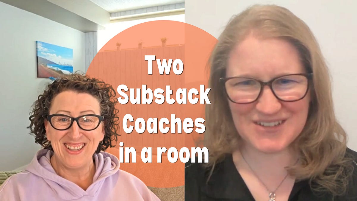 What Happens When Two Substack Coaches Meet Face-to-face?