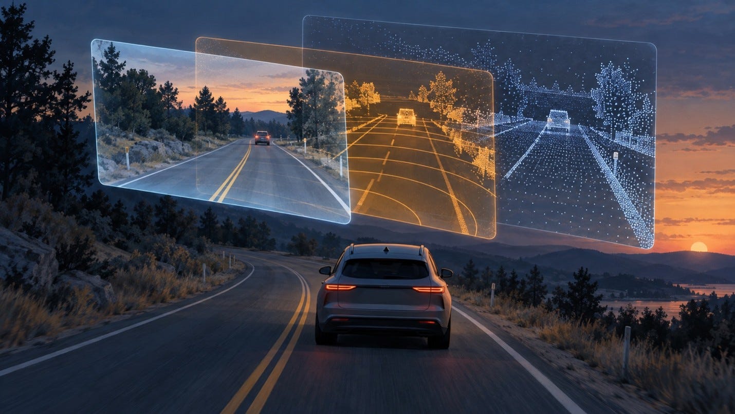 Sensor Fusing Sensor Fusion in ADAS: Camera, Radar and Lidar Compared