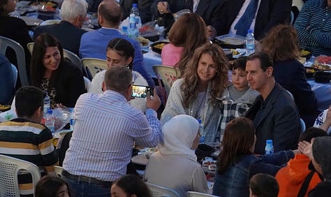 Syrian President in Tartus Old City