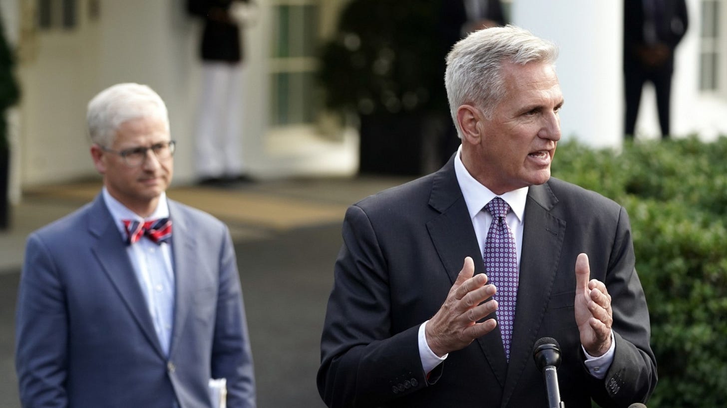 Debt ceiling negotiations hit a speed bump, Democratic official says