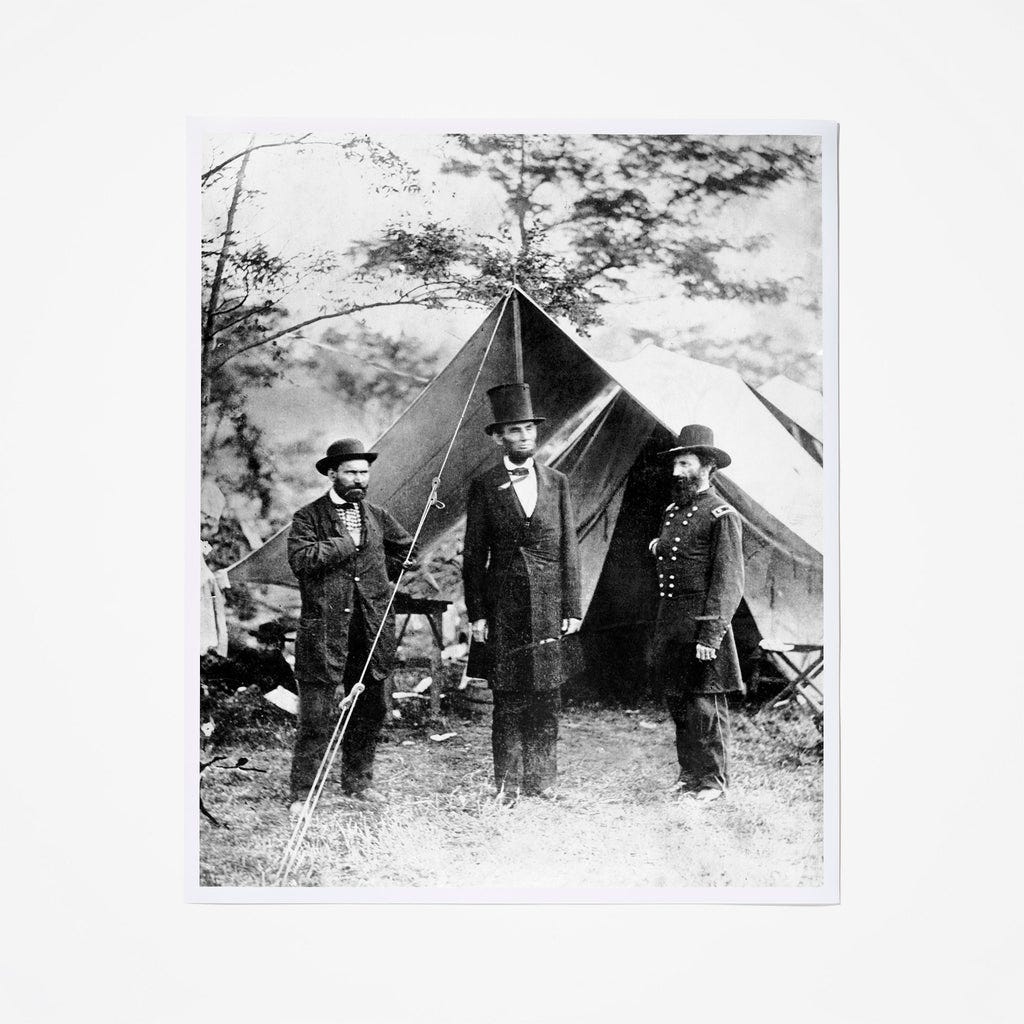 Lincoln at Antietam