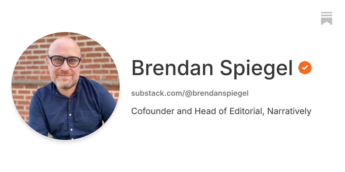 Brendan Spiegel | Substack