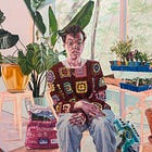 "covered holes in our walls with sunflowers"