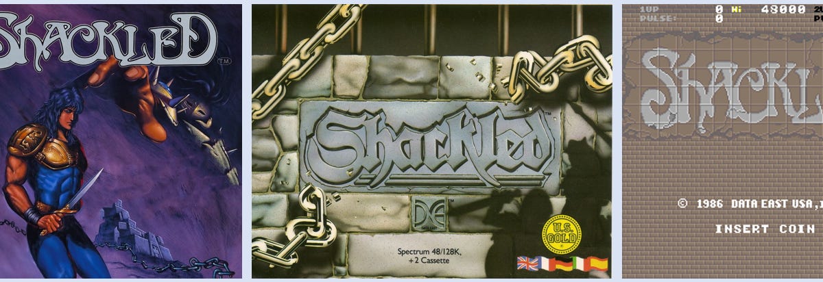 カセット The Classic Arcade and Console Era (1972-1989) - Shackled