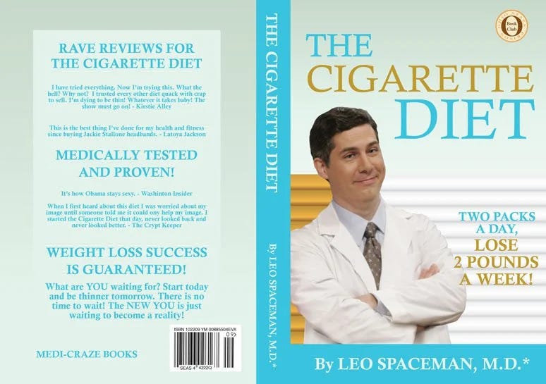 the cigarette diet The salt and nicotine diet