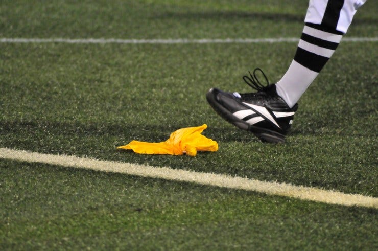 Golden anniversary of the gold penalty flag – Football Zebras