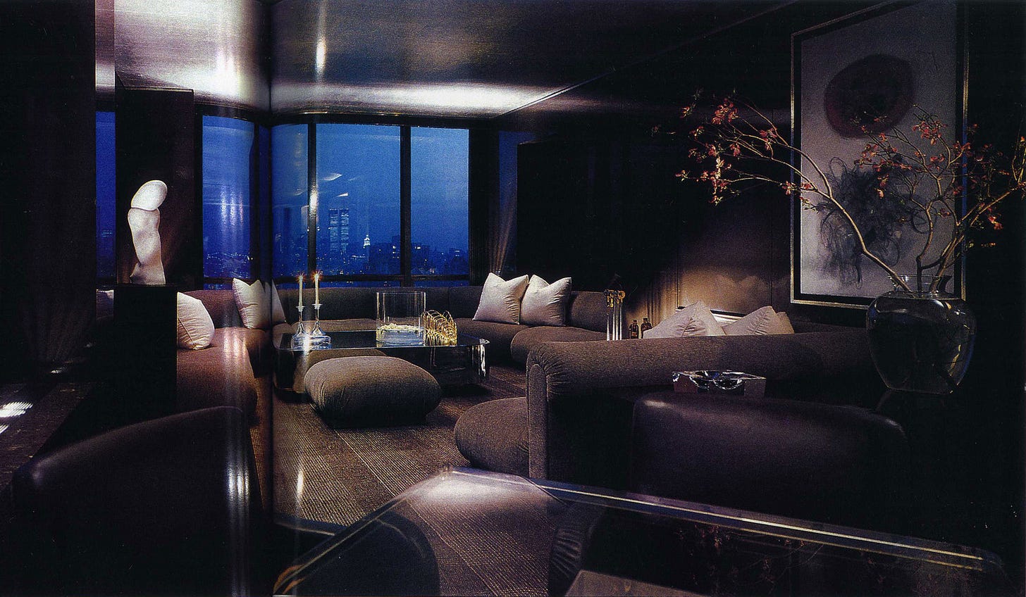 How Angelo Donghia Tried (And Failed) To Make Trump Tower Tasteful How Angelo Donghia Tried (And Failed) To Make Trump Tower Tasteful