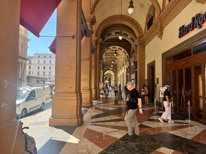 Loggia del Mercato Nuovo image is from Wikipedia, while the Vasari Corridor is from the Uffizi